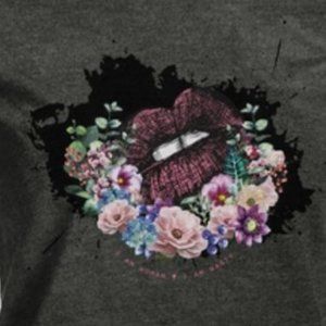 I Am Woman - The Mountain Women's Triblend Crew-Neck - Size Large